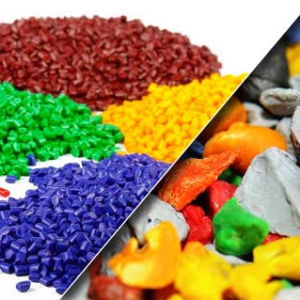 Plastic Recycling scraps